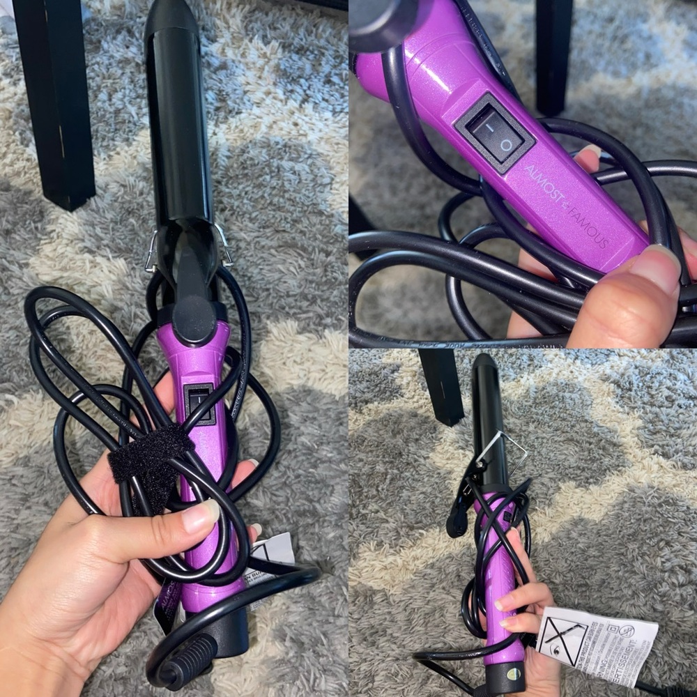 Almost Famous Purple Curling Iron
